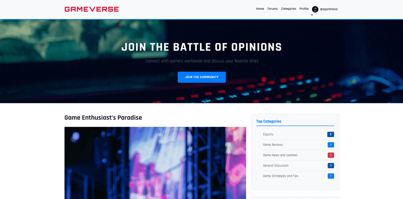 Gaming Forum